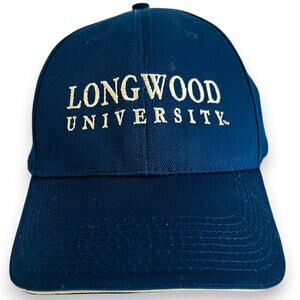 Longwood University Strapback Hat Lancers Blue Cotton